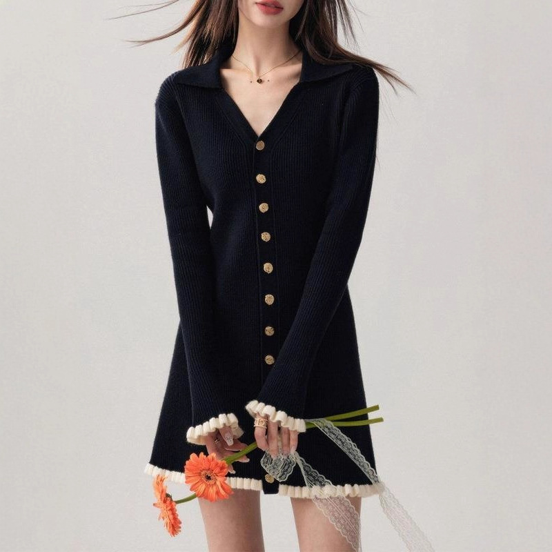 Vintage Fashion Old Money - BWQ ฤดูใบไม้ผลิ ฤดูใบไม้ร่วง ฤดูหนาว แฟชั่นฝรั่งเศส Old