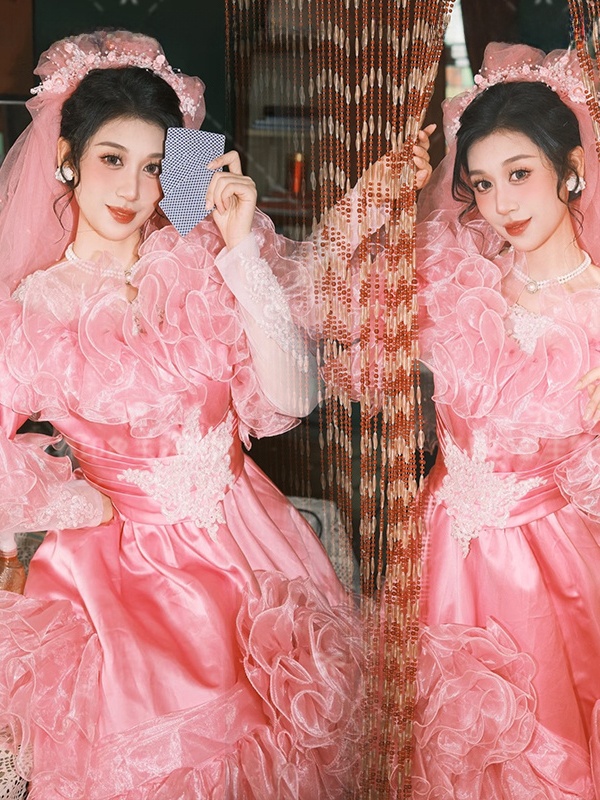 Vintage Fashion Hong Kong - ชุดถ่ายภาพสไตล์ฮ่องกงยุค 80 แนววินเทจใหม่ปี 2026 สำหรับสตูดิโอถ่ายภาพ ชุดแต่งงาน