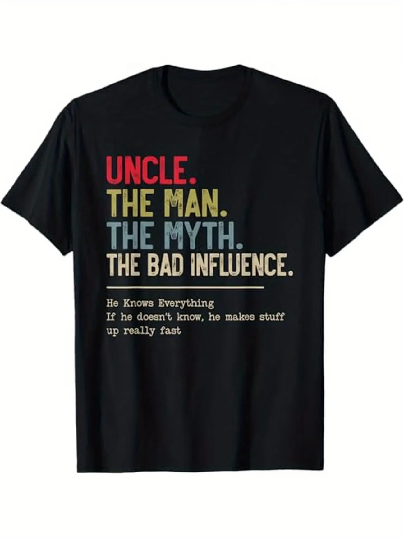 Vintage Fashion Influencers - เสื้อยืดลายกราฟิกตลกๆ สำหรับผู้ชาย ลายลุงสุดฮา สำหรับผู้ชาย ตำนาน แรงบันดาลใจที่ไม่ดี