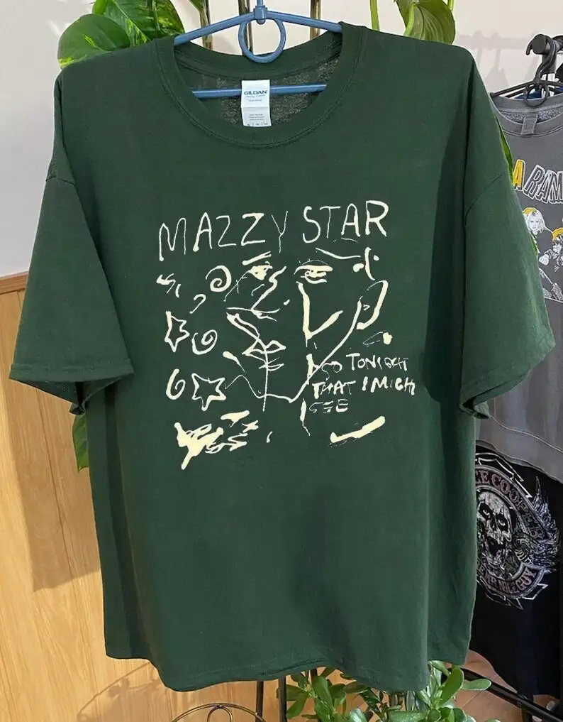 Band Tee Faded 90S - Mazzy Star T เสื้อ vintage Fade