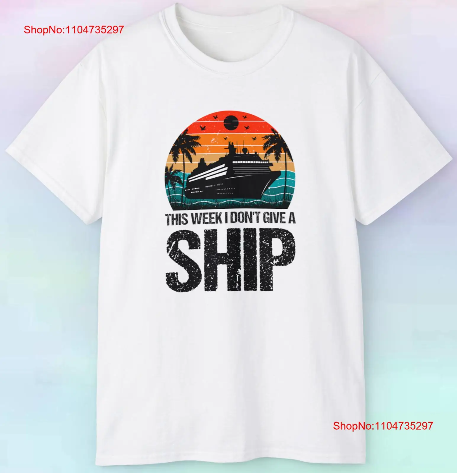 Vintage Fashion Week - สัปดาห์นี้ฉันไม่ให้เรือ T เสื้อ TRIP Cruise ขนาด