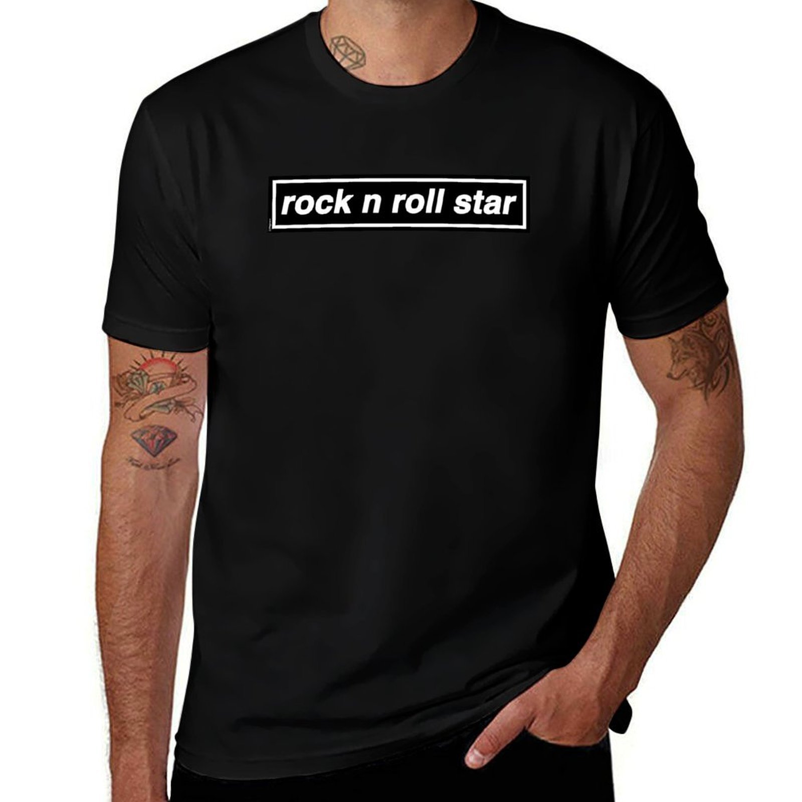 Band Tee Faded 90S - ร็อคแอนด์โรลสตาร์ - โอเอซิส แบนด์ ทริบิวท์[สีชมพู] เสื้อยืด