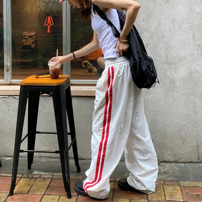 กางเกงวอร์มสีขาววินเทจสำหรับผู - Retro Track Pant บทวิจารณ์และราคา