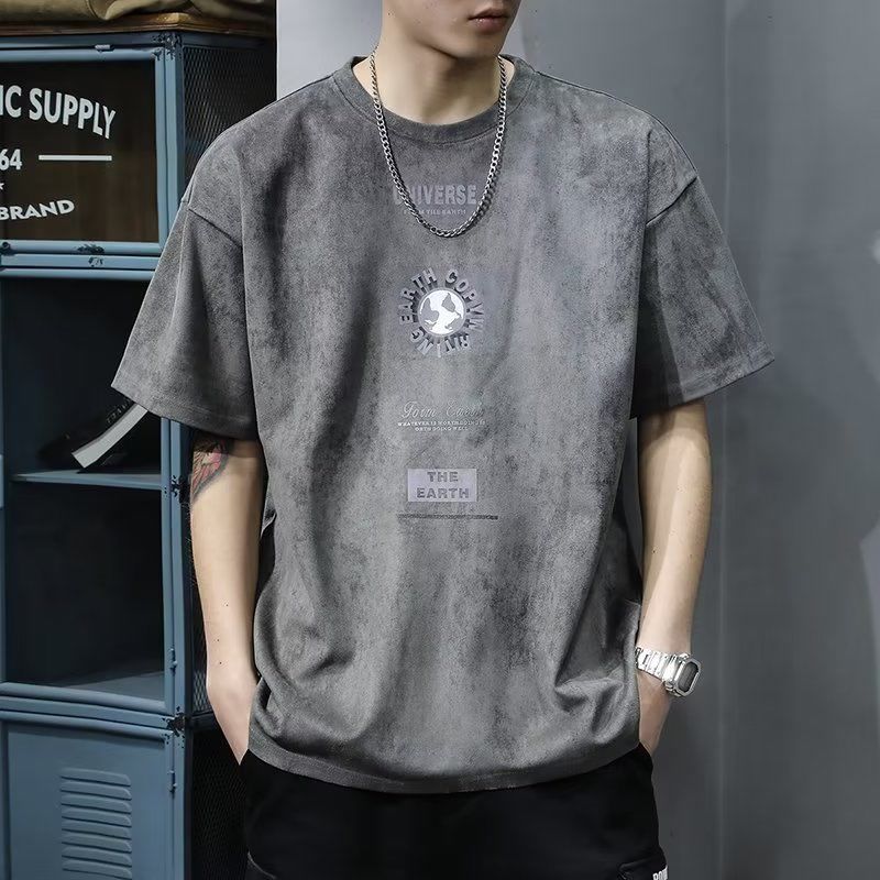 เสื้อผ้าผู้ชายคอกลมแขนสั้นสไตล - Vintage Fashion Hong Kong บทวิจารณ์และราคา