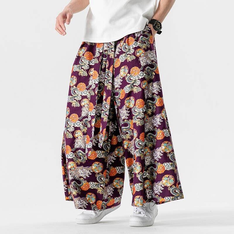 ญี่ปุ่น SAMURAI กางเกงผู้ชายมั - Retro Track Pant บทวิจารณ์และราคา
