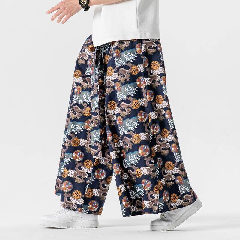 ญี่ปุ่น SAMURAI กางเกงผู้ชายมั - Retro Track Pant บทวิจารณ์และราคา