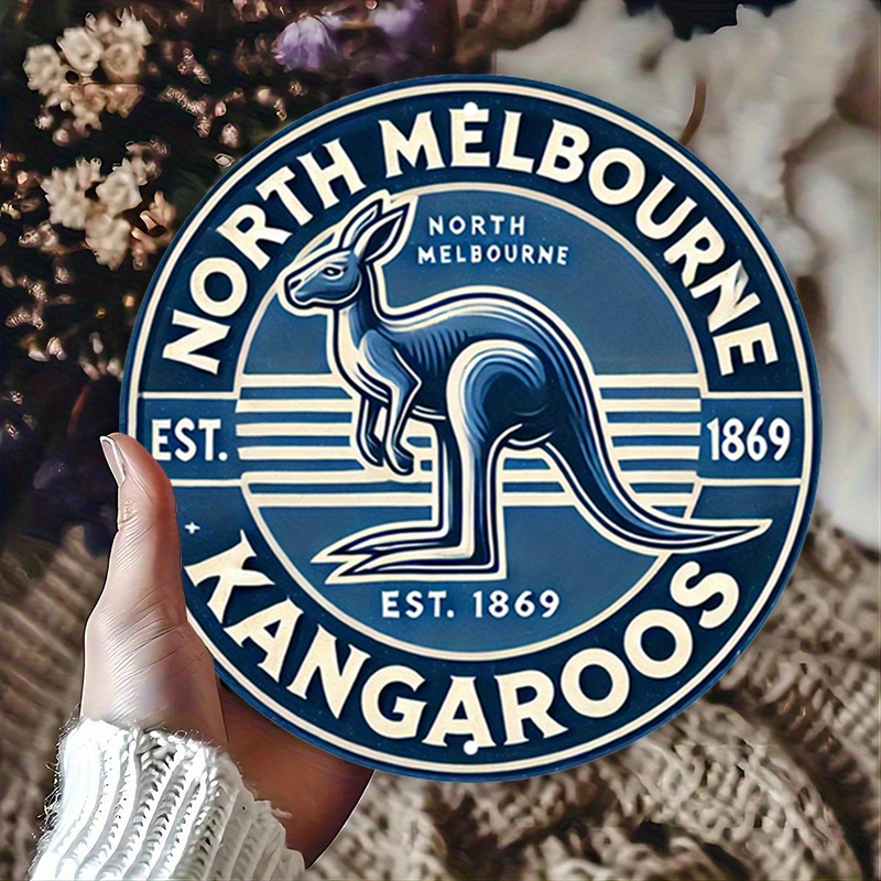 ป้ายโลหะวินเทจทรงกลม 1 ชิ้น ลา - Vintage Fashion Melbourne บทวิจารณ์และราคา