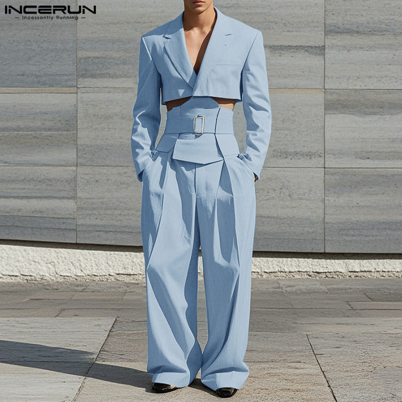 INCERUN เสื้อกันหนาว 2025 แฟชั - Retro Track Pant บทวิจารณ์และราคา