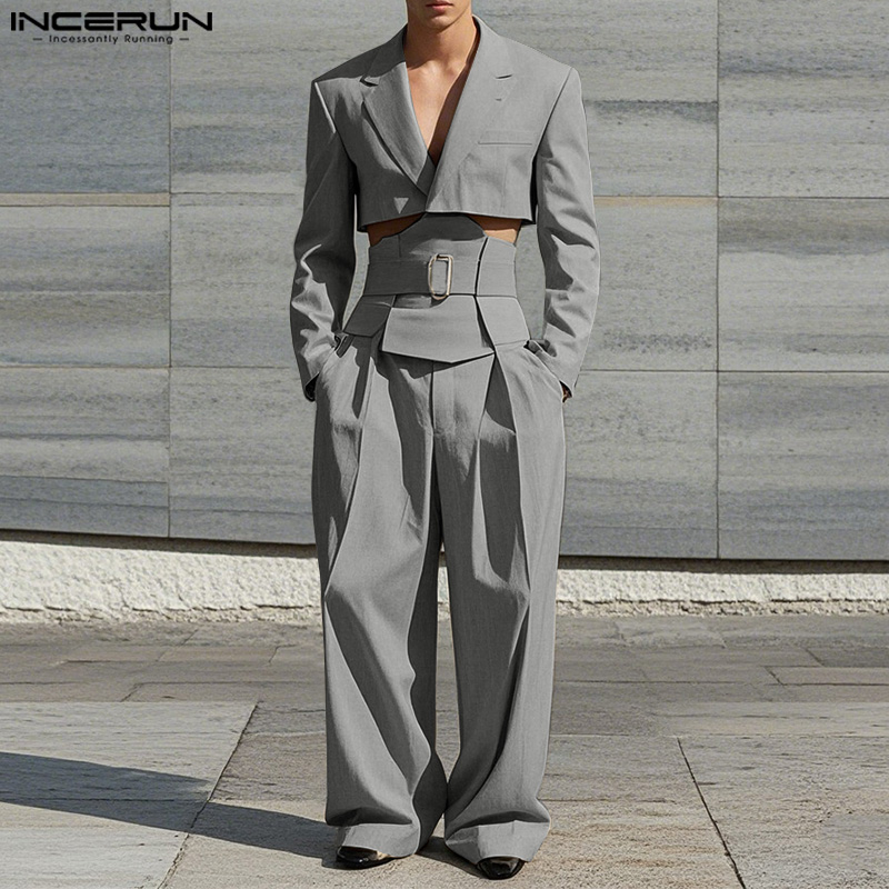 INCERUN เสื้อกันหนาว 2025 แฟชั - Retro Track Pant บทวิจารณ์และราคา