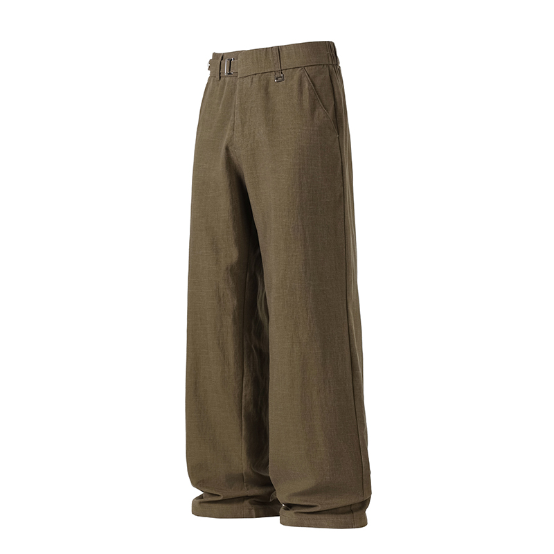 กางเกงลำลองผู้ชายสไตล์วินเทจ ร - Vintage Fashion Old Money บทวิจารณ์และราคา