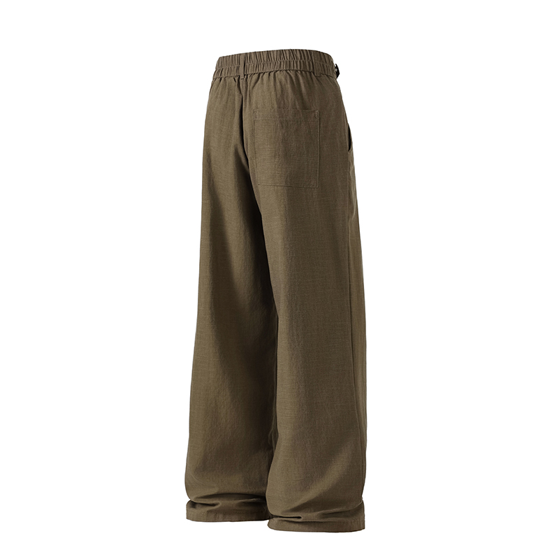 กางเกงลำลองผู้ชายสไตล์วินเทจ ร - Vintage Fashion Old Money บทวิจารณ์และราคา