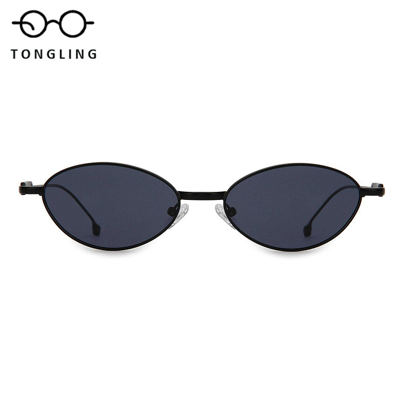 แว่นกันแดดทรงวงรีกรอบเล็กทำมือ - Vintage Fashion Old Money บทวิจารณ์และราคา
