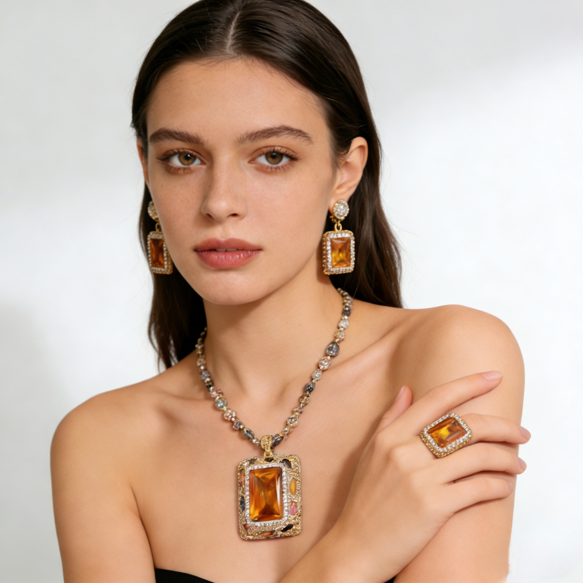 ชุดเครื่องประดับ 3 ชิ้น ซุลต่า - Vintage Fashion Influencers บทวิจารณ์และราคา