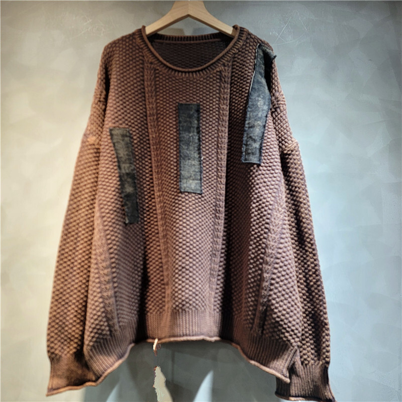 เสื้อสเวตเตอร์ถักสไตล์วินเทจ W - Vintage Fashion Influencers บทวิจารณ์และราคา