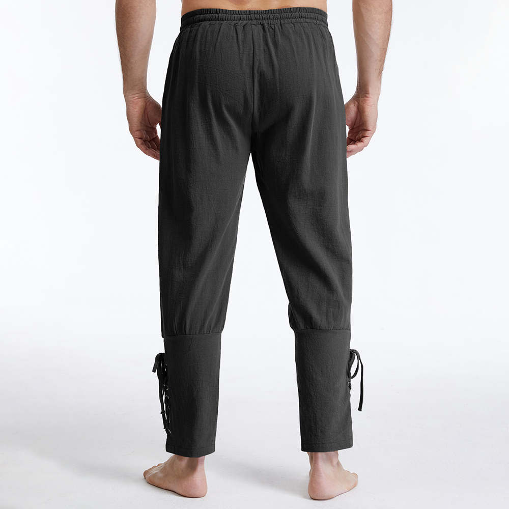 กางเกงผู้ชายสไตล์วินเทจ ผ้าฝ้า - Retro Track Pant บทวิจารณ์และราคา