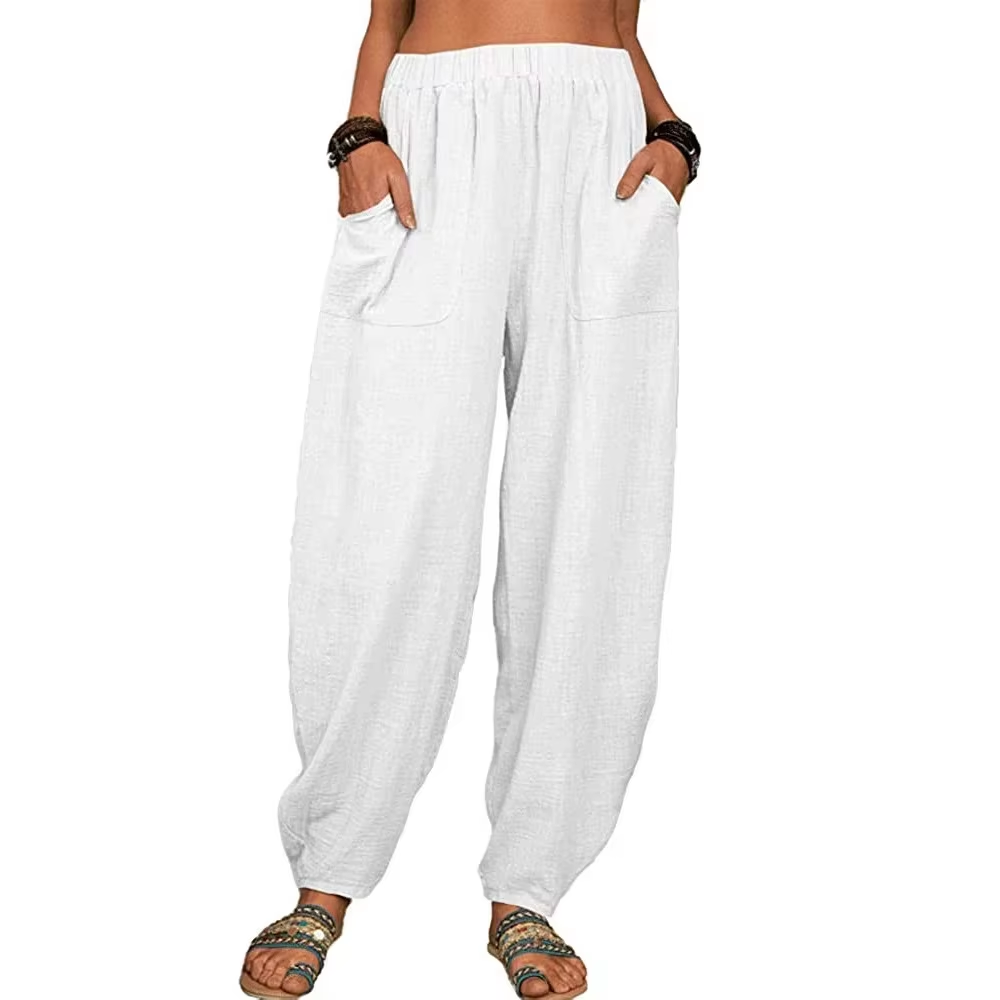 กางเกงผ้าฝ้ายลำลองสำหรับผู้หญิ - Retro Track Pant บทวิจารณ์และราคา