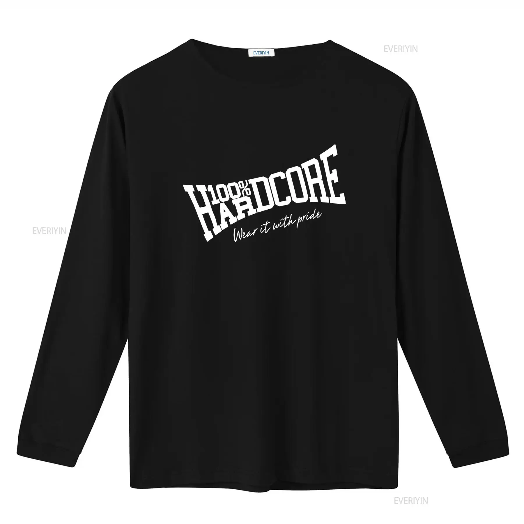เสื้อยืดผู้ชาย 100 HARDCORE รุ - Vintage Fashion Logo บทวิจารณ์และราคา