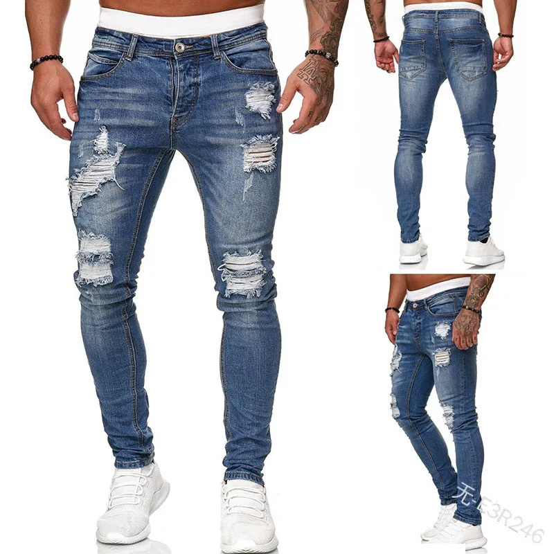 Ripped กางเกงยีนส์ผู้ชายกางเกง - Retro Track Pant บทวิจารณ์และราคา