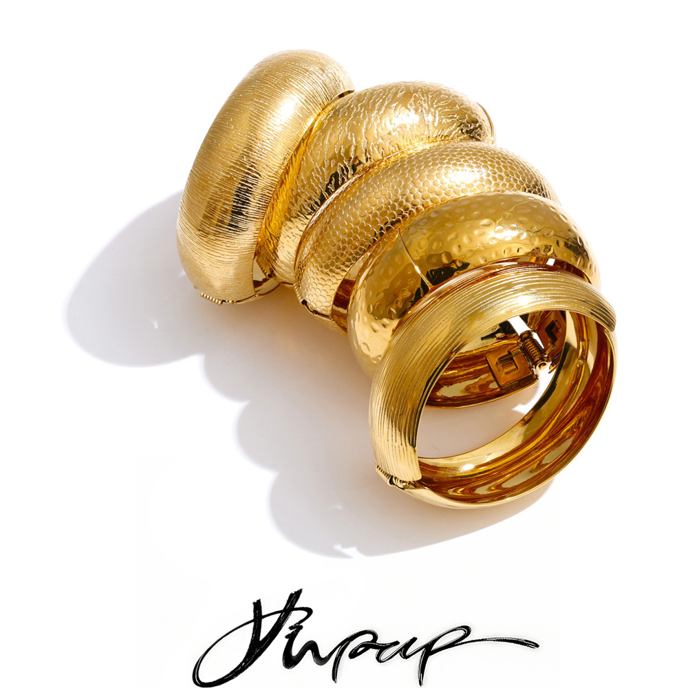 กำไลข้อมือสแตนเลสสตีลสไตล์ Old - Vintage Fashion Old Money บทวิจารณ์และราคา