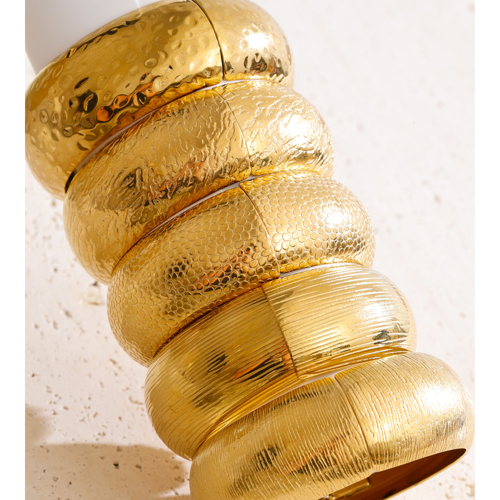 กำไลข้อมือสแตนเลสสตีลสไตล์ Old - Vintage Fashion Old Money บทวิจารณ์และราคา