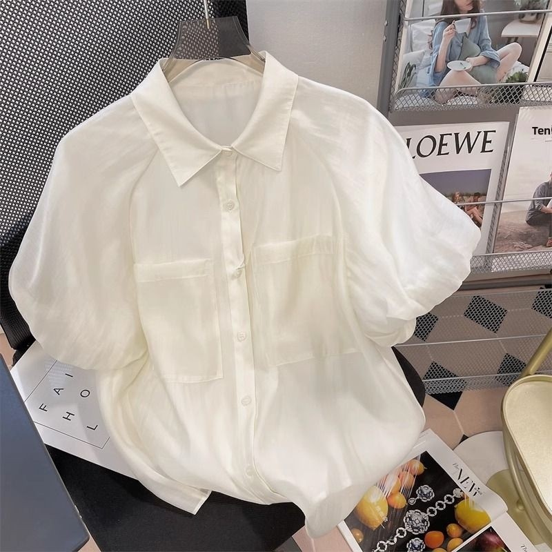 เสื้อผู้หญิงแขนสั้นทรงหลวม แขน - Vintage Fashion Hong Kong บทวิจารณ์และราคา