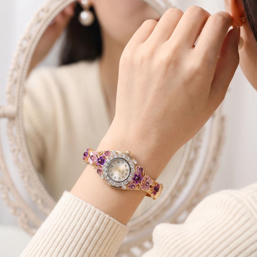 นาฬิกาวินเทจที่มีดอกไม้มากมายป - Vintage Fashion Week บทวิจารณ์และราคา