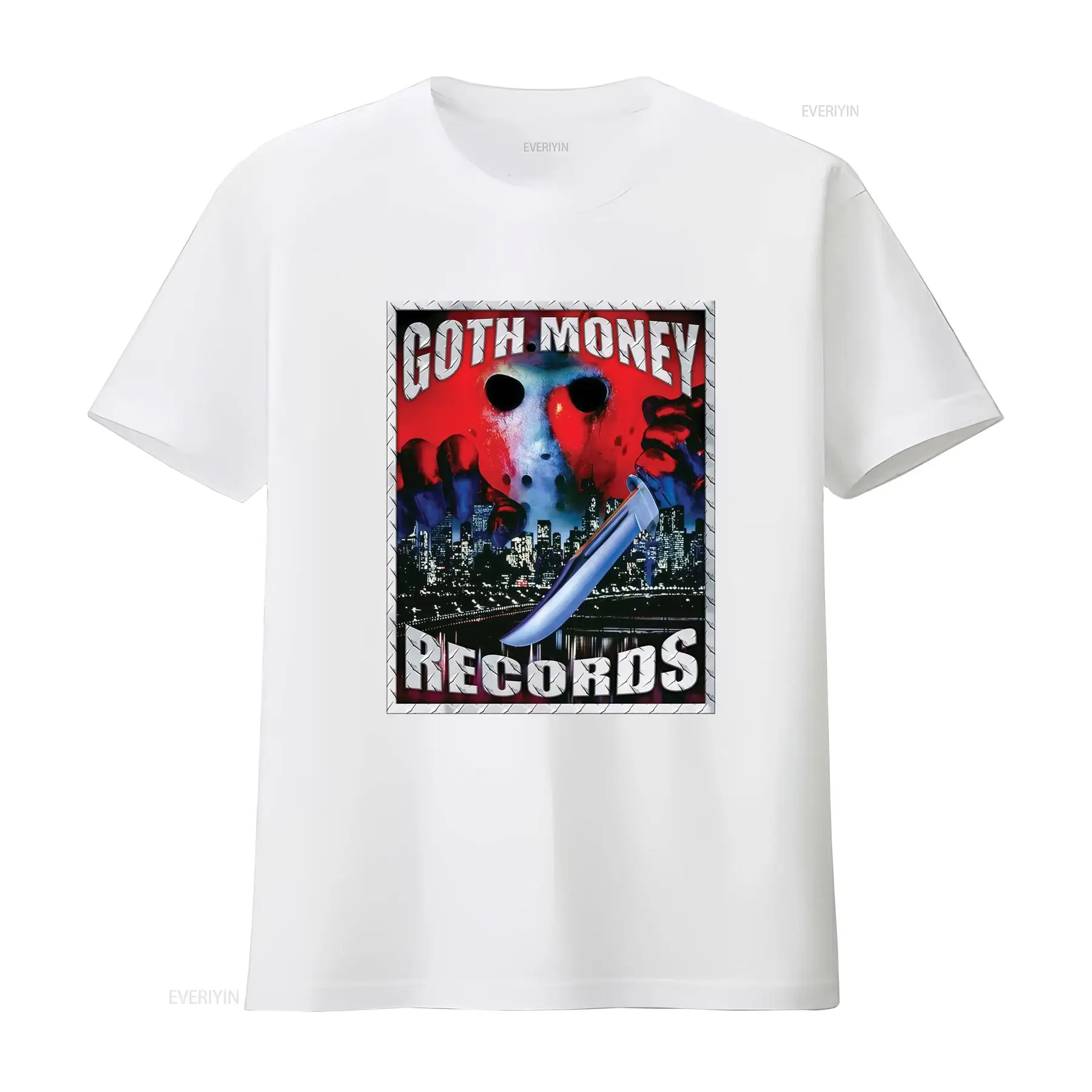 เสื้อยืด Goth Money Records Ja - Vintage Fashion Logo บทวิจารณ์และราคา