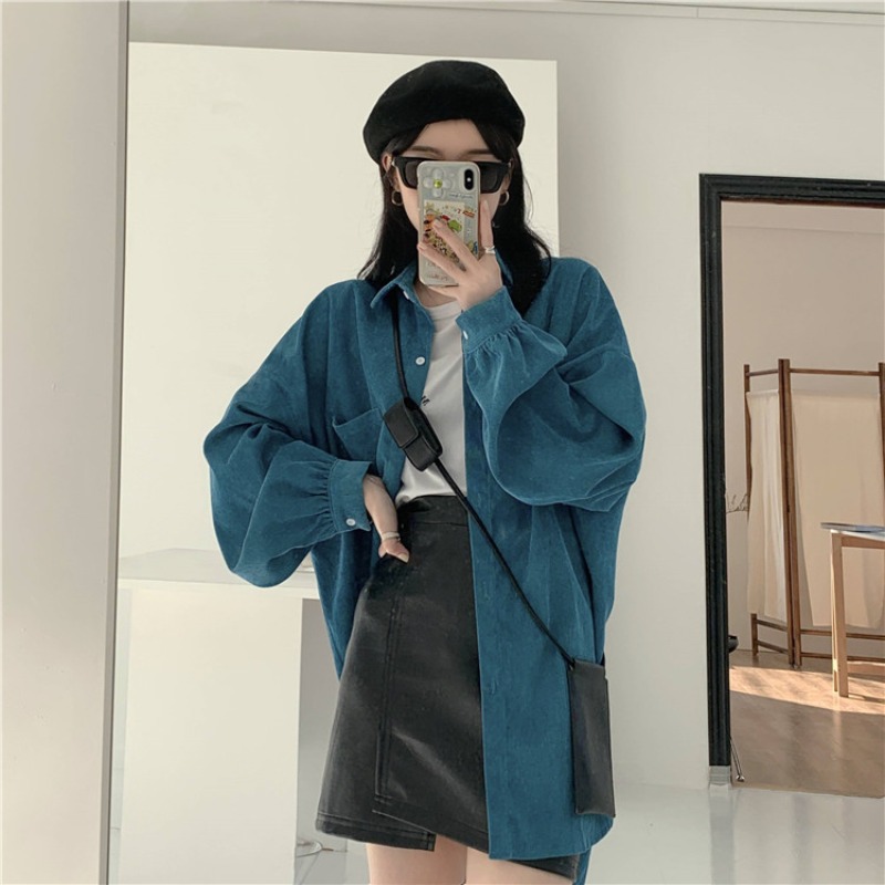 เสื้อแจ็คเก็ตแขนยาวทรงหลวม สไต - Vintage Fashion Hong Kong บทวิจารณ์และราคา