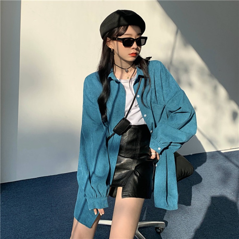 เสื้อแจ็คเก็ตแขนยาวทรงหลวม สไต - Vintage Fashion Hong Kong บทวิจารณ์และราคา
