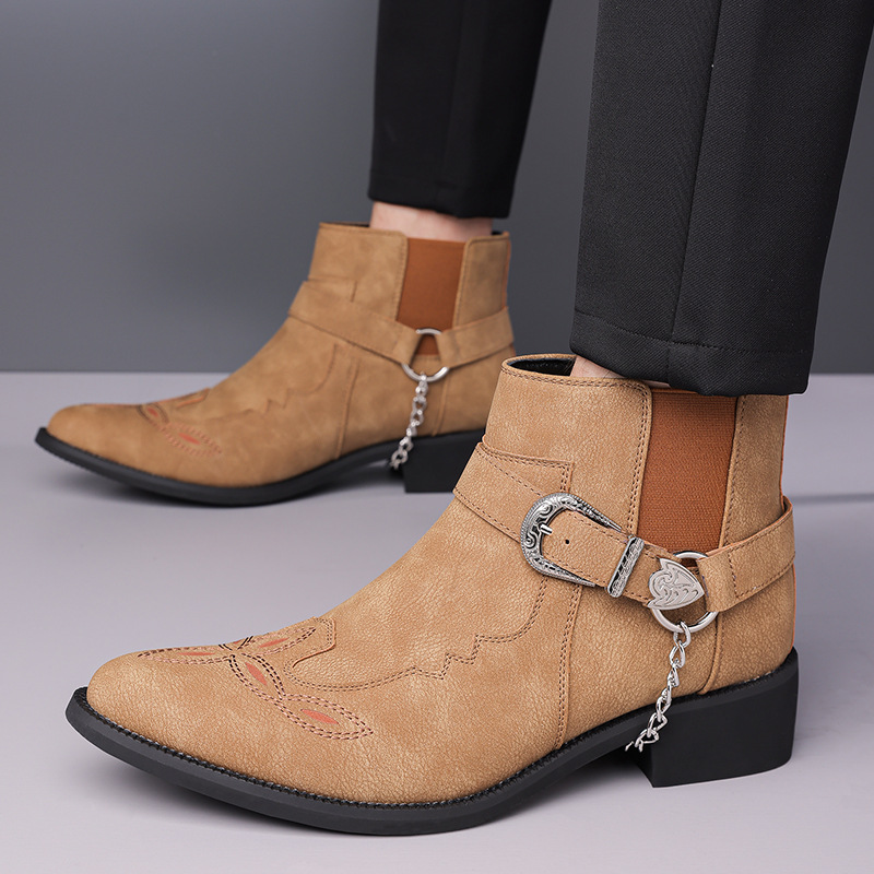 รองเท้าบูทคาวบอยวินเทจสำหรับผู - Vintage Fashion Brands บทวิจารณ์และราคา