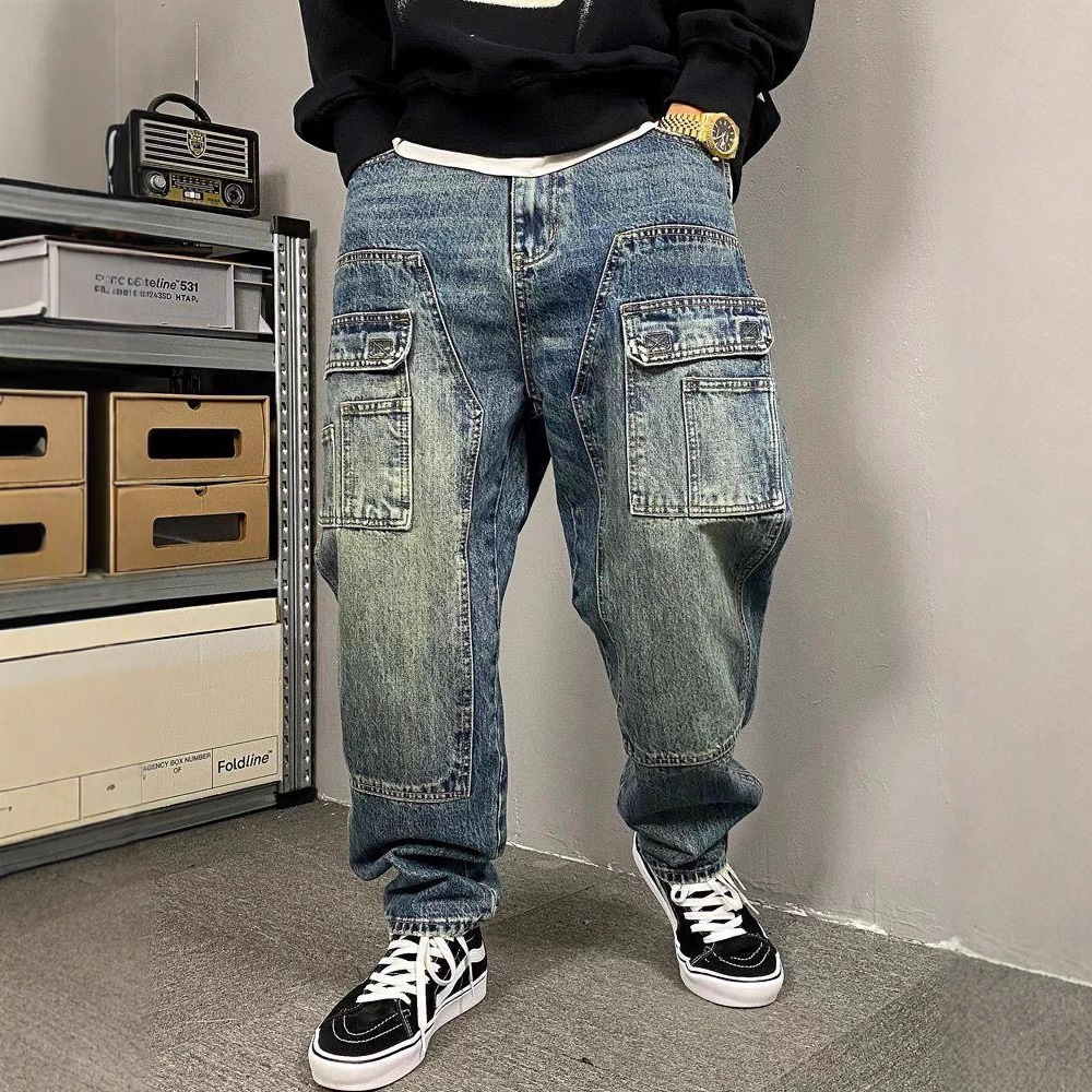 กางเกงยีนส์สไตล์วินเทจแบบลำลอง - Retro Track Pant บทวิจารณ์และราคา