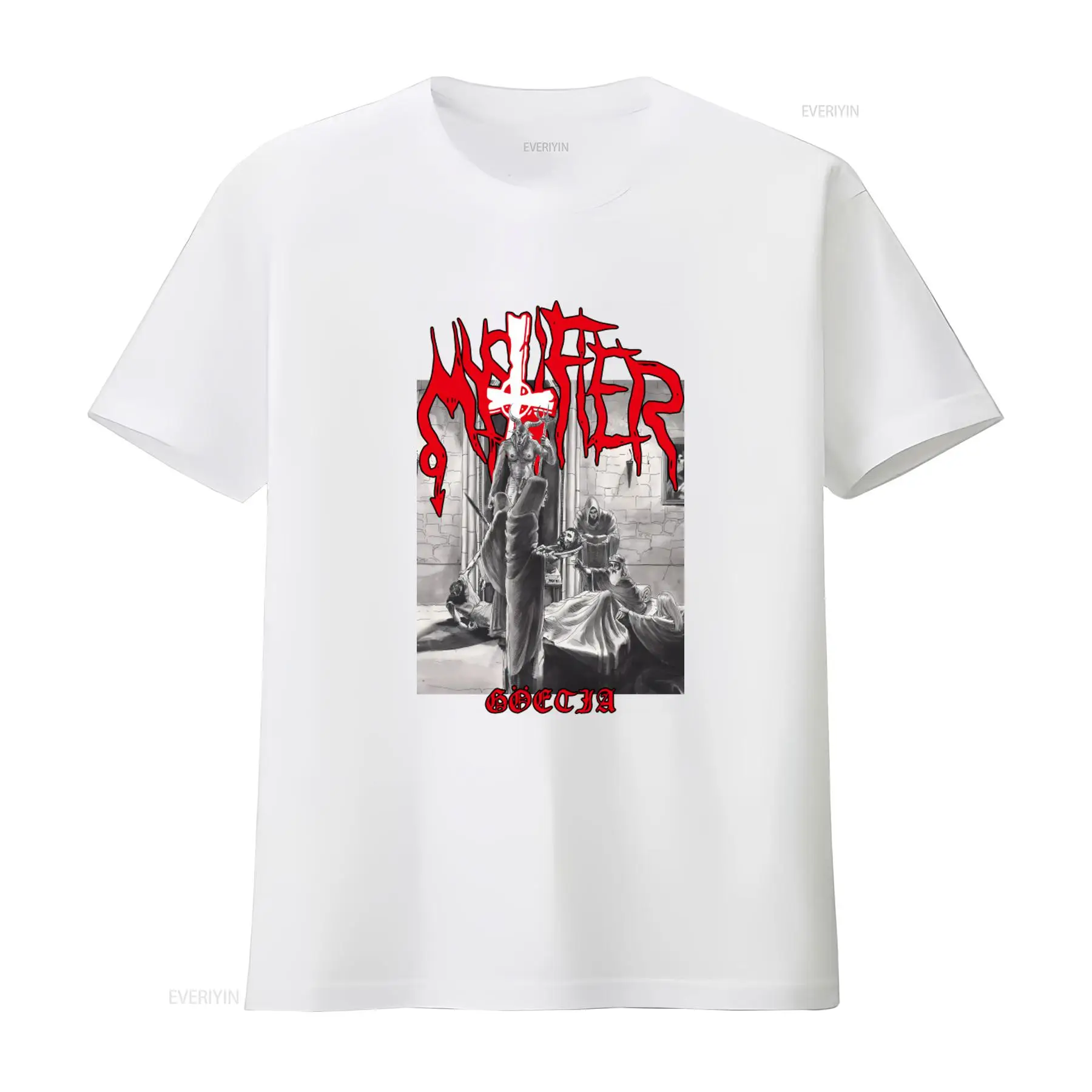 เสื้อยืดลาย Mystifier Goetia B - Vintage Fashion Influencers บทวิจารณ์และราคา